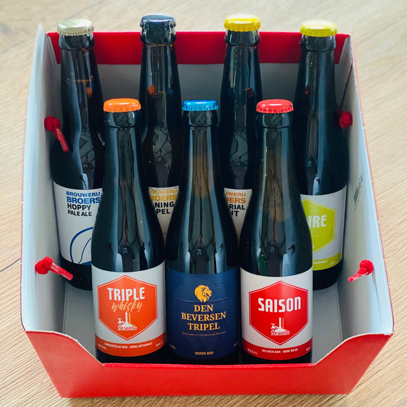 Lokale Biermand met 7 streekbiertjes