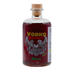 Vodka Aardbei Munt Organic